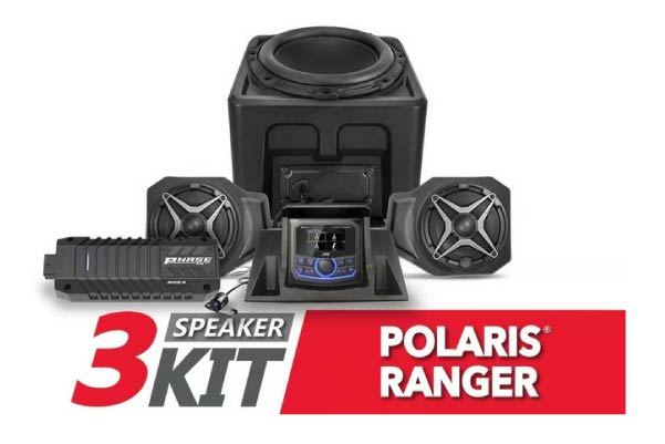  RG4-Q3A1 / 2018-2024 Polaris Ranger XP1000 A-Spec 3-Speaker 800watt Audio System w/JVC